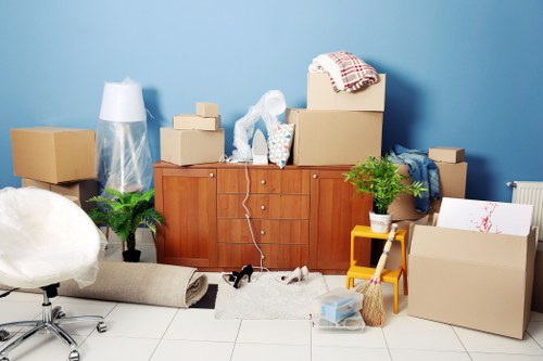 Commercial moving truck for business relocation in Ruislip