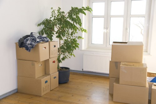Internal review process for a moving and transport service