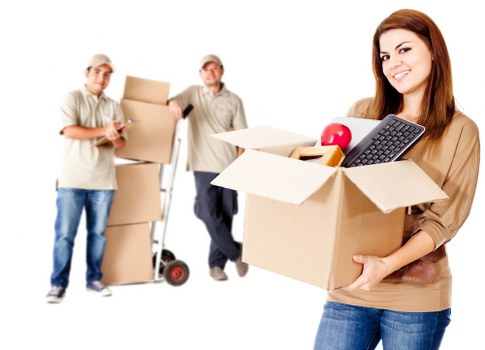 Loading furniture and boxes into a van for a Ruislip house move