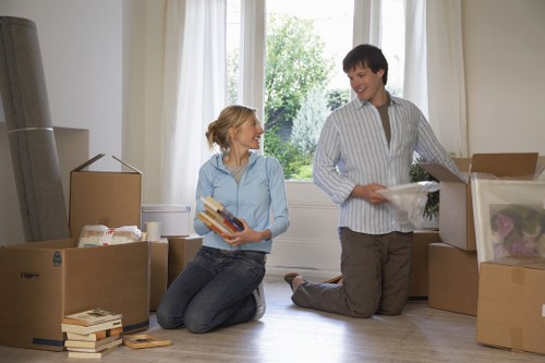 Local Ruislip van moving boxes and household belongings