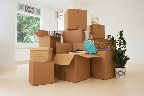 Local removals team loading furniture in Ruislip