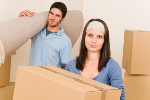 Professional removal team handling a property move in Ruislip