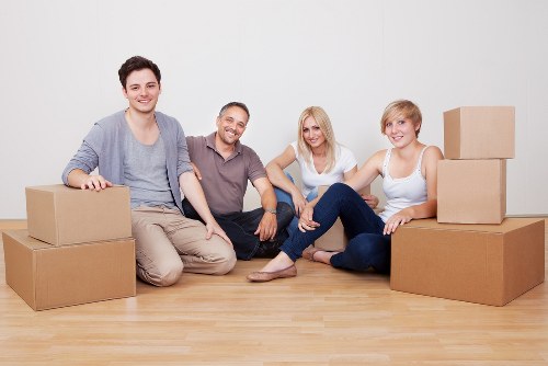 Local van transport for a small home move in Ruislip