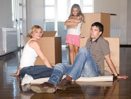 Moving team handling boxes and furniture during same day removals in Ruislip